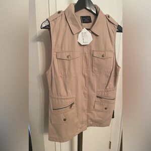 Love Tree NWT Tan Vest